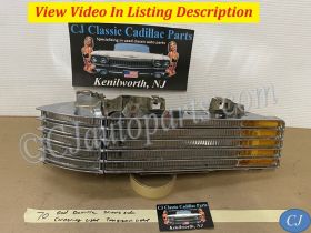 1970 Cadillac Deville Calais Fleetwood LEFT SIDE FRONT CORNER TURN SIGNAL PARK MARKER LIGHT LENS #5962297/#5962299/#5962293